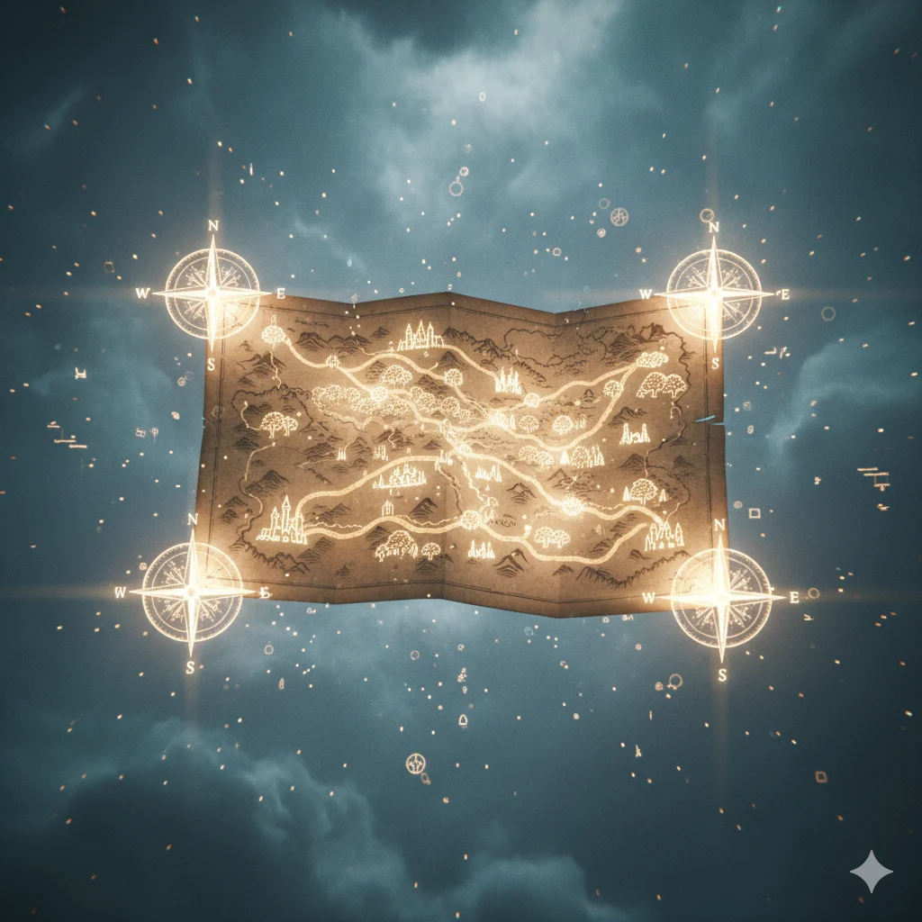 dream about map or directions