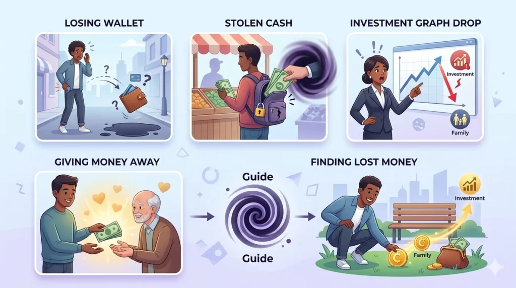 dream about losing money