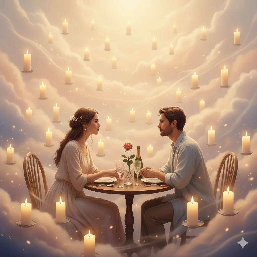 dream about romantic dinner