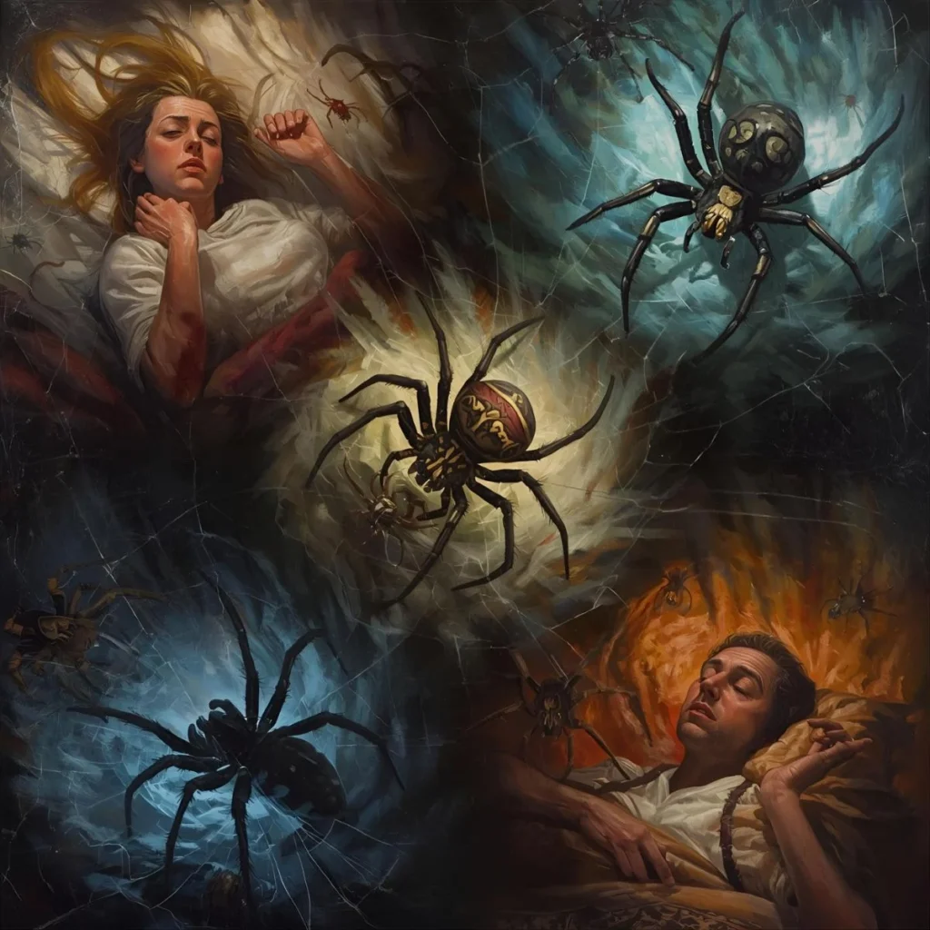 dream about spiders