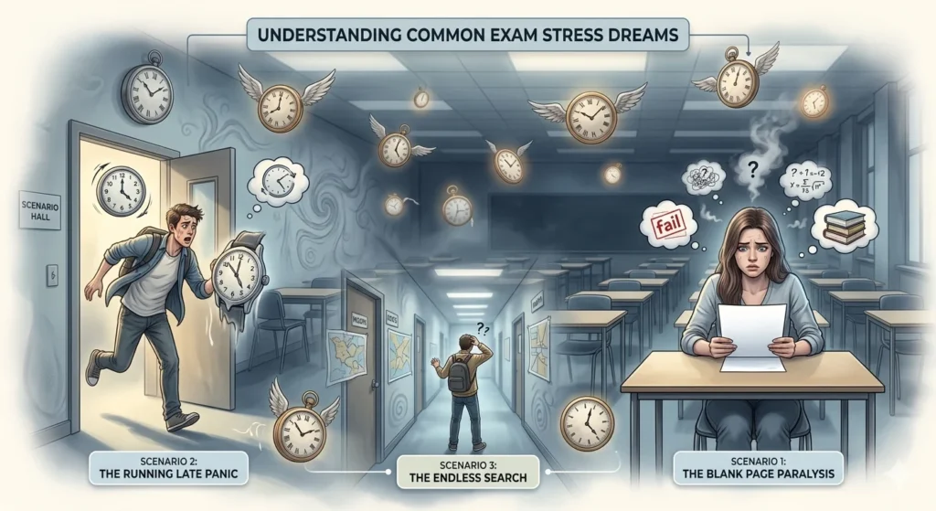 dream about exam stress