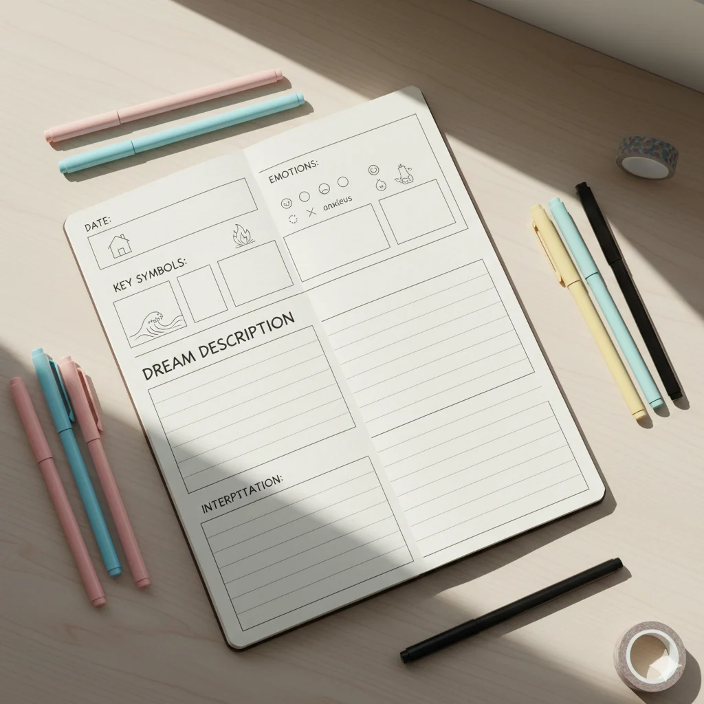 dream diary templates