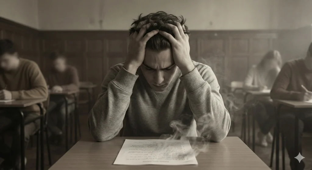 dream about exam stress