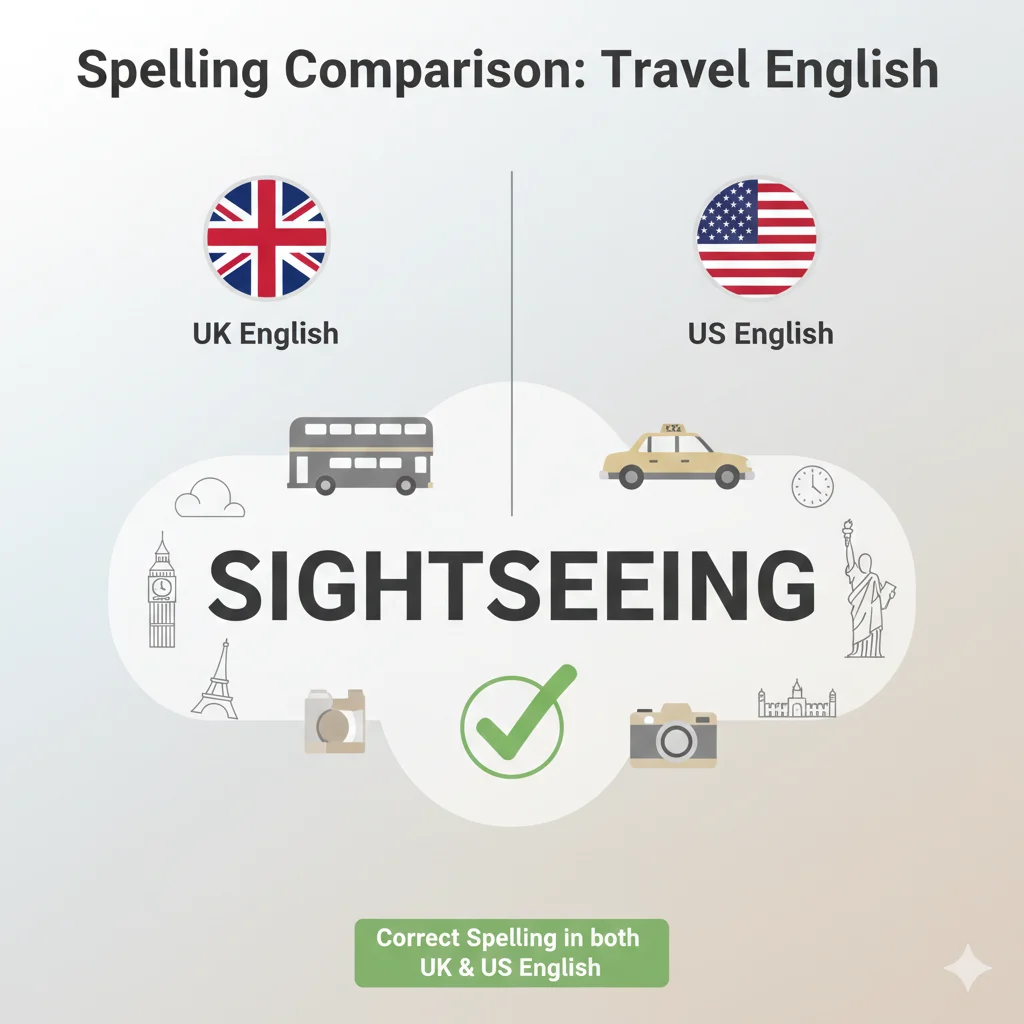 sightseeing or siteseeing