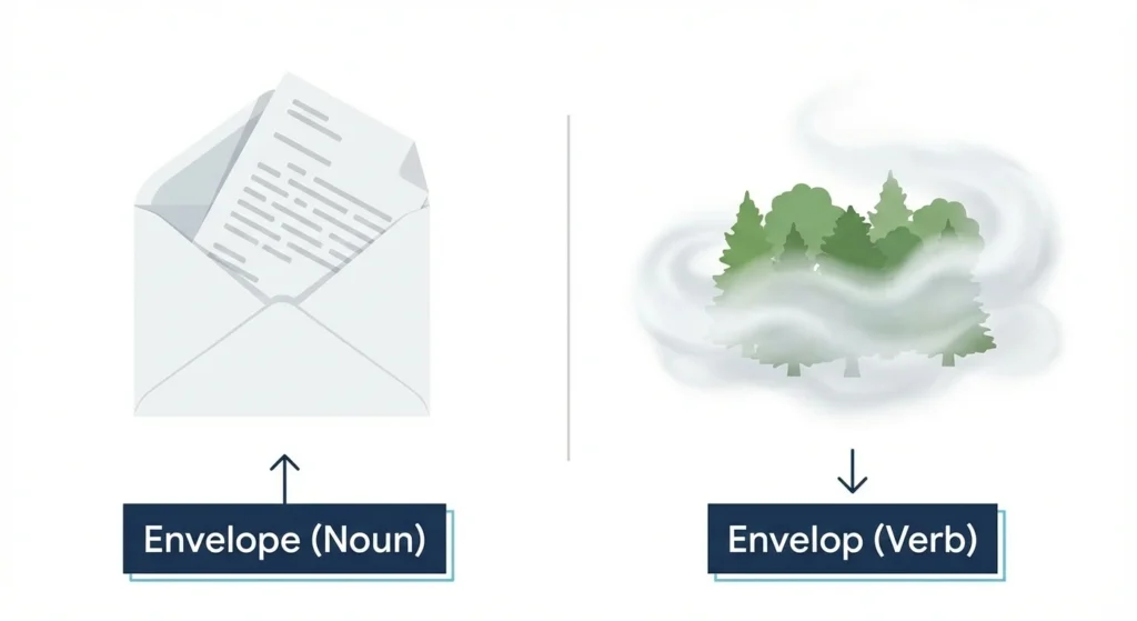 envelope or envelop