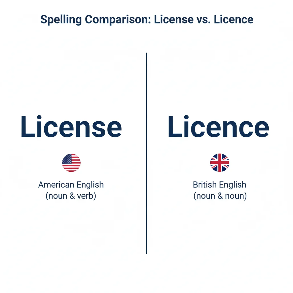 licensed or licenced