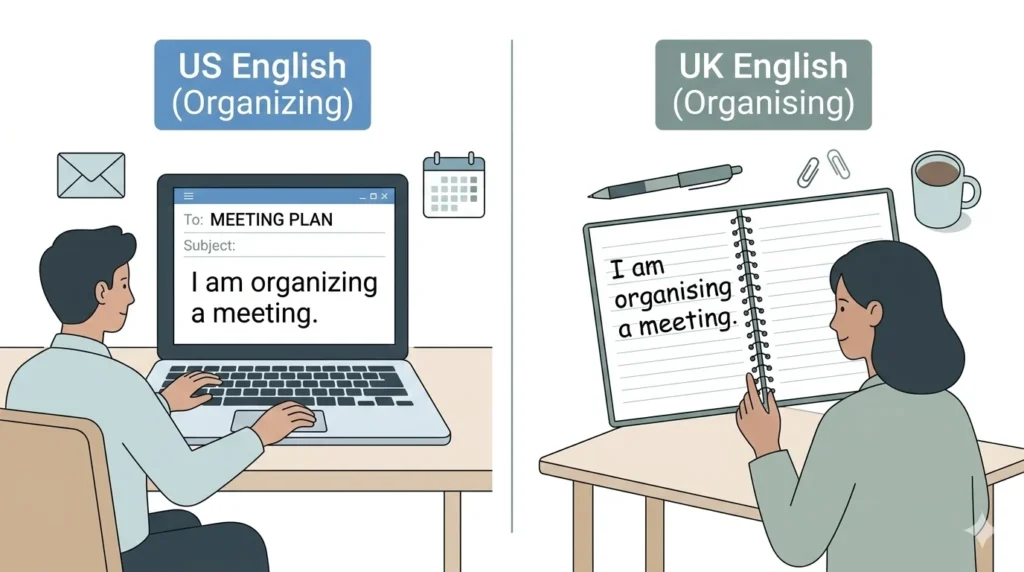 organizing or organising