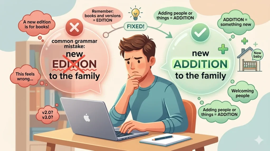 edition or addition