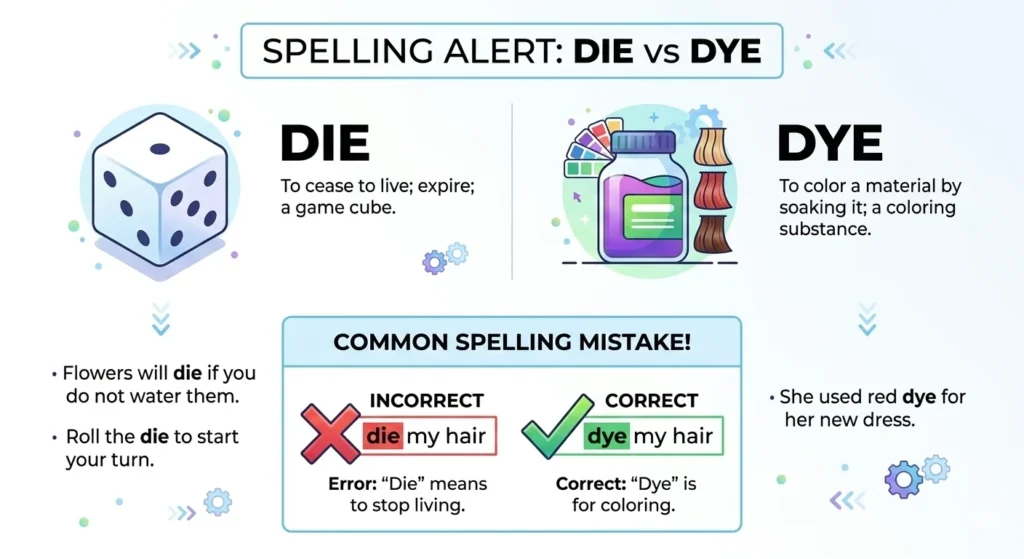 die or dye