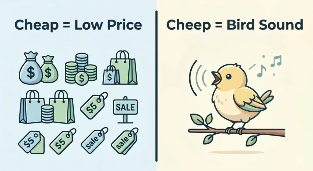cheap or cheep