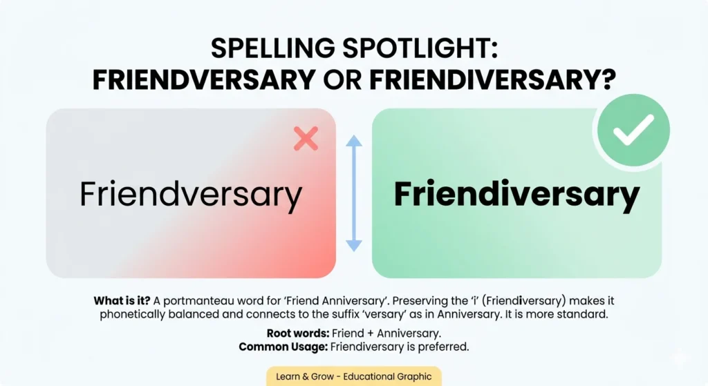 friendversary or friendiversary