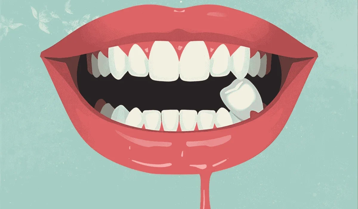 dream about teeth falling