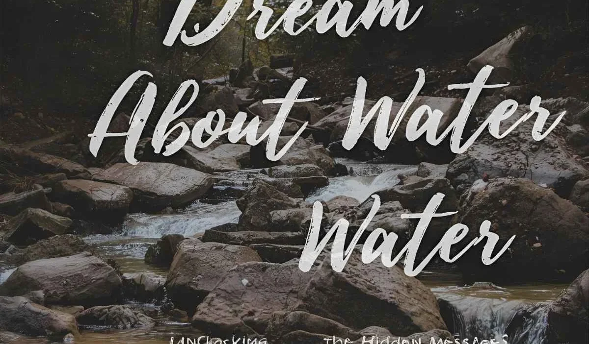 dream about water