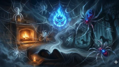 dream about spiders