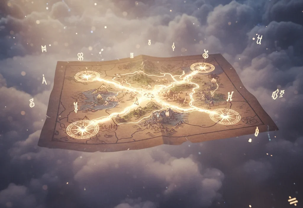 dream about map or directions