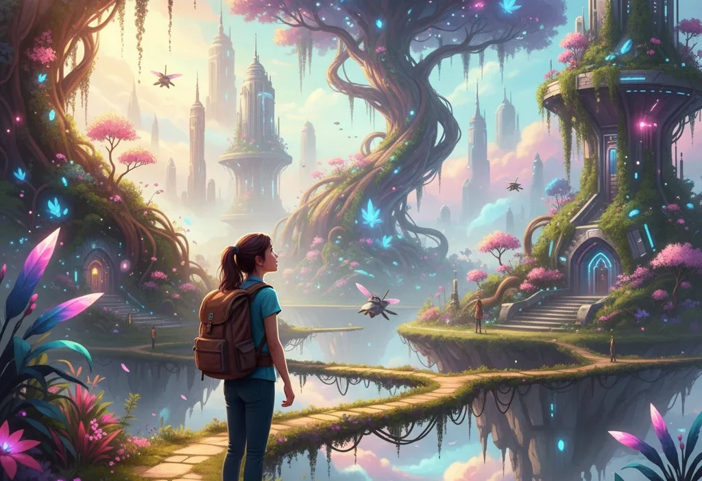 dream about exploring new place