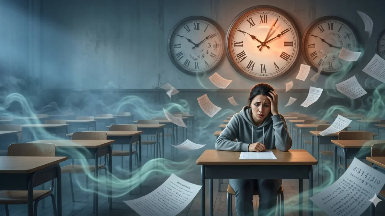 dream about exam stress