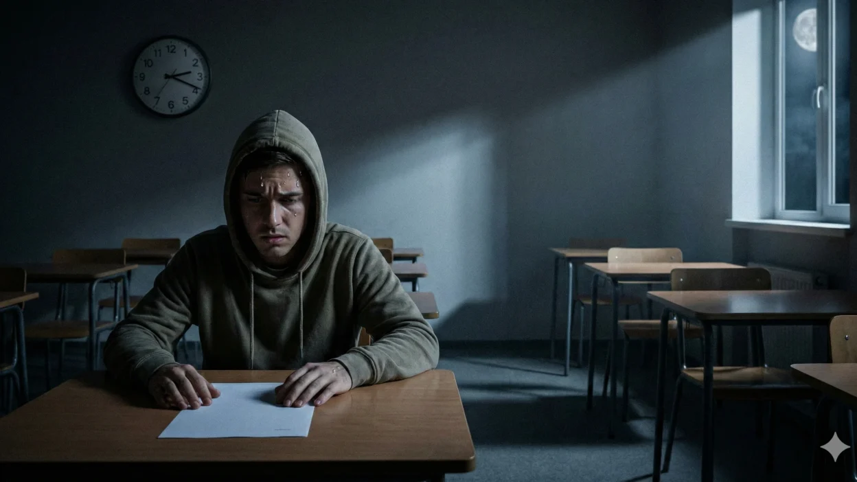 dream about exam stress