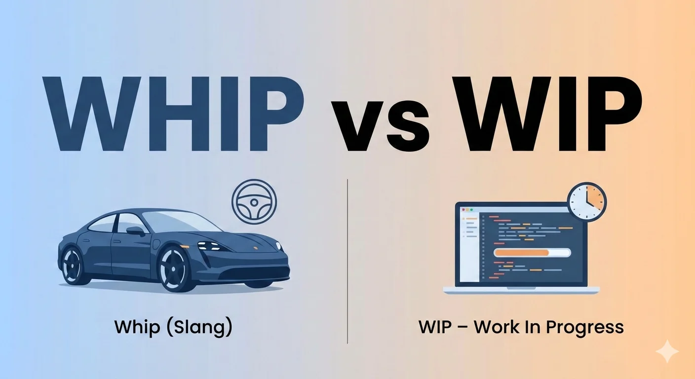 Whip or Wip: The Truth Most Writers Get Wrong