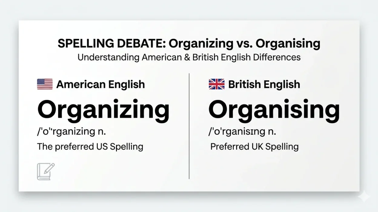 organizing or organising