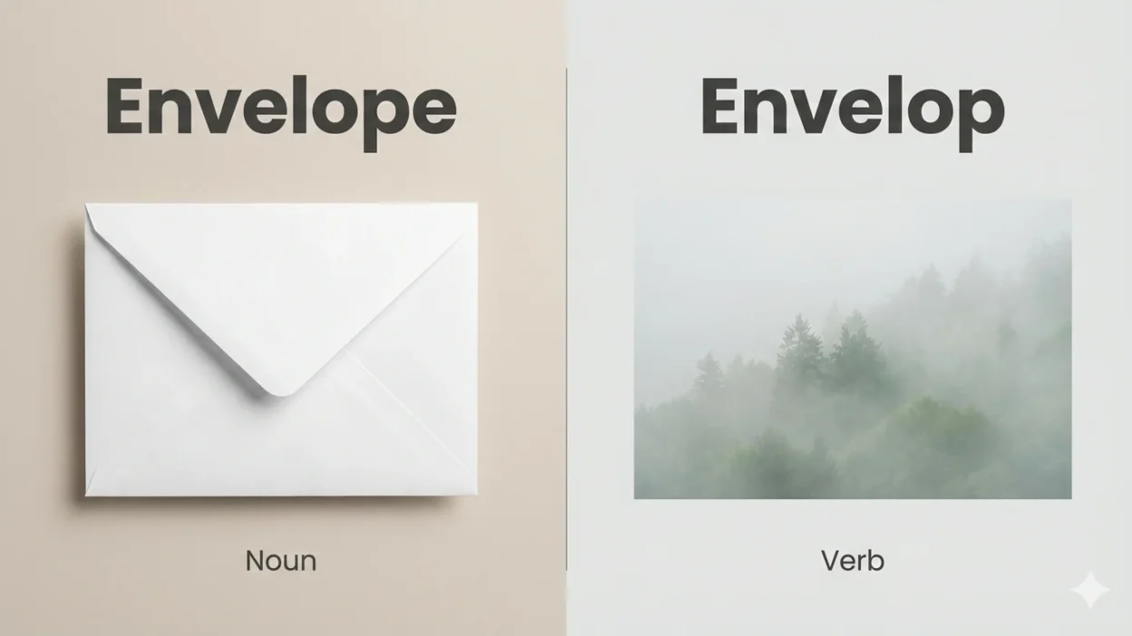 envelope or envelop