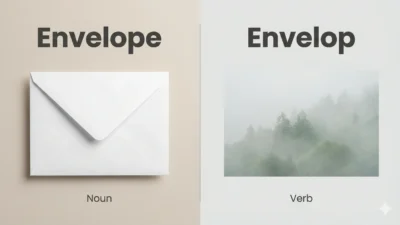 envelope or envelop