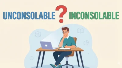 unconsolable or inconsolable